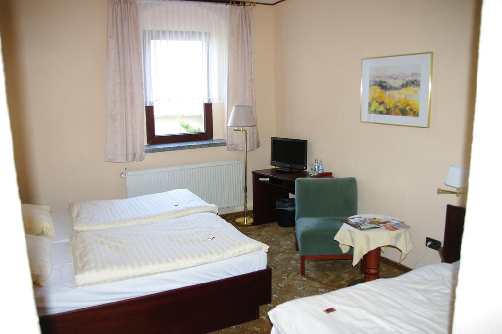 Landhotel Goldener Loewe Mit Pension Am Taurastein Burgstadt Extérieur photo