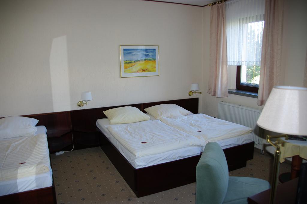 Landhotel Goldener Loewe Mit Pension Am Taurastein Burgstadt Extérieur photo